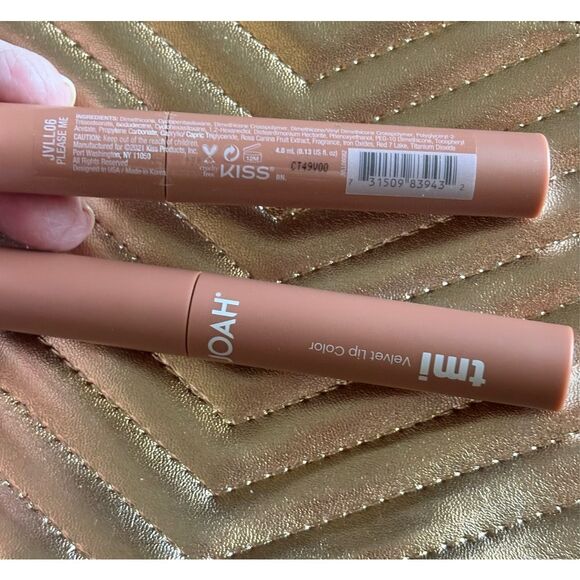 JOAH - NIB - 2 TUBES TMI Velvet Lip Color/"Please Me". Matte. Sealed - Picture 9 of 16